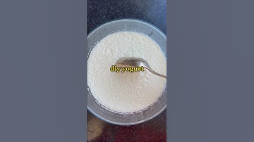 DIY YOGURT. tastier and cheaper than store bought #healthyfood #homemadeyogurt #wellness #easyrecipe