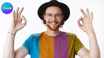 How to Change t shirt Color in CANVA l Canva Feature Update Change Photo Color Faster and Easier