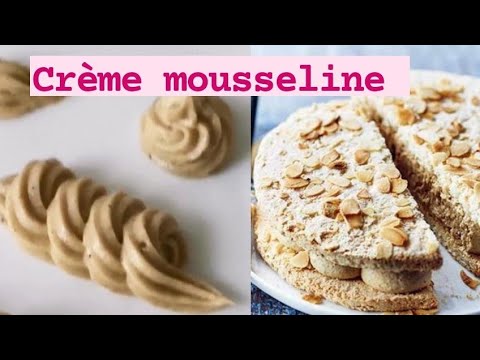 crème mousseline au praliné  inratable