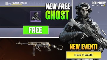 Unlock New Free Ghost Skin in CODM - Ghost Cold Biter Event Season 9 COD Mobile