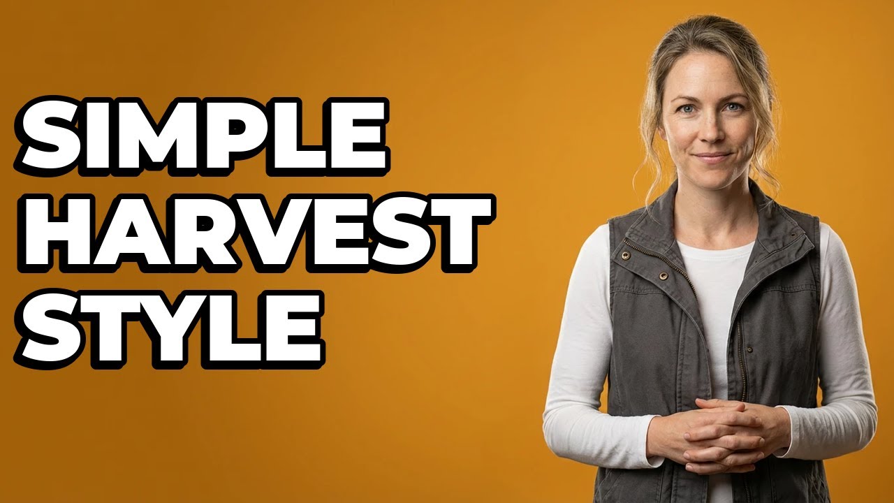 How To Arrange Traditional Harvest Decor Simply?