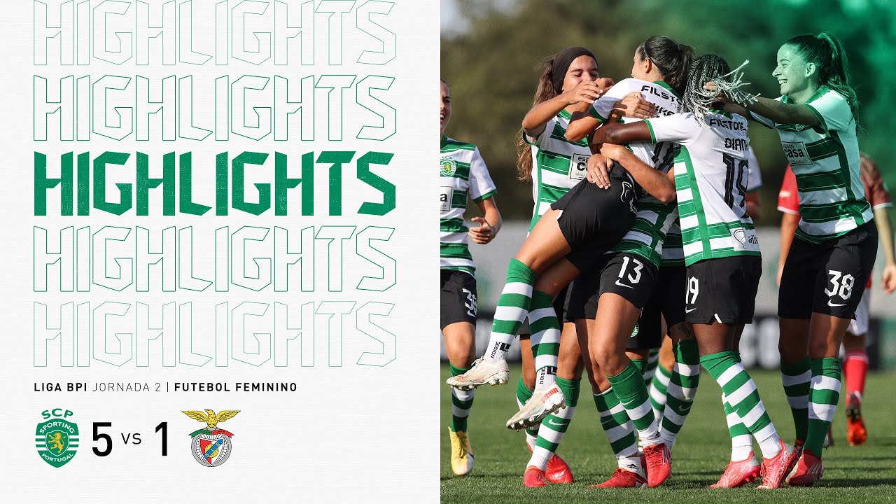 Futebol Feminino  Resumo: Sporting CP x SL Benfica 