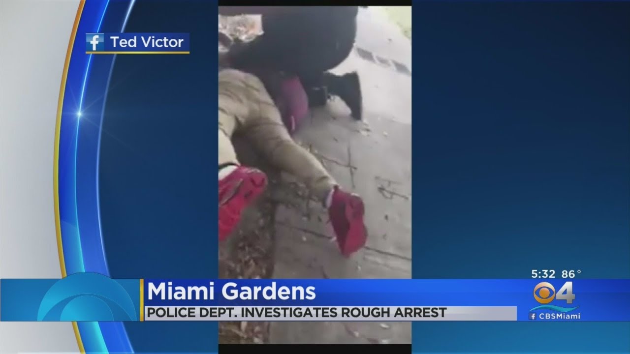 Rough Arrest Of Miami Gardens Teenage Girl Captured On Video