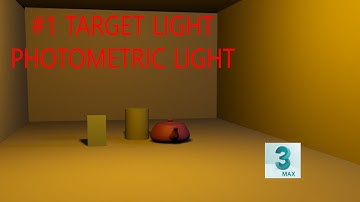 3ds max basic lighting Tutorial in Tamil | Target light | Photometric | part 1 | smt
