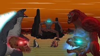 Evolution of GODZILLA x KONG 2: The New Empire \/ ANIMATION [P2] | Godzilla \& KONG Cartoon Movies