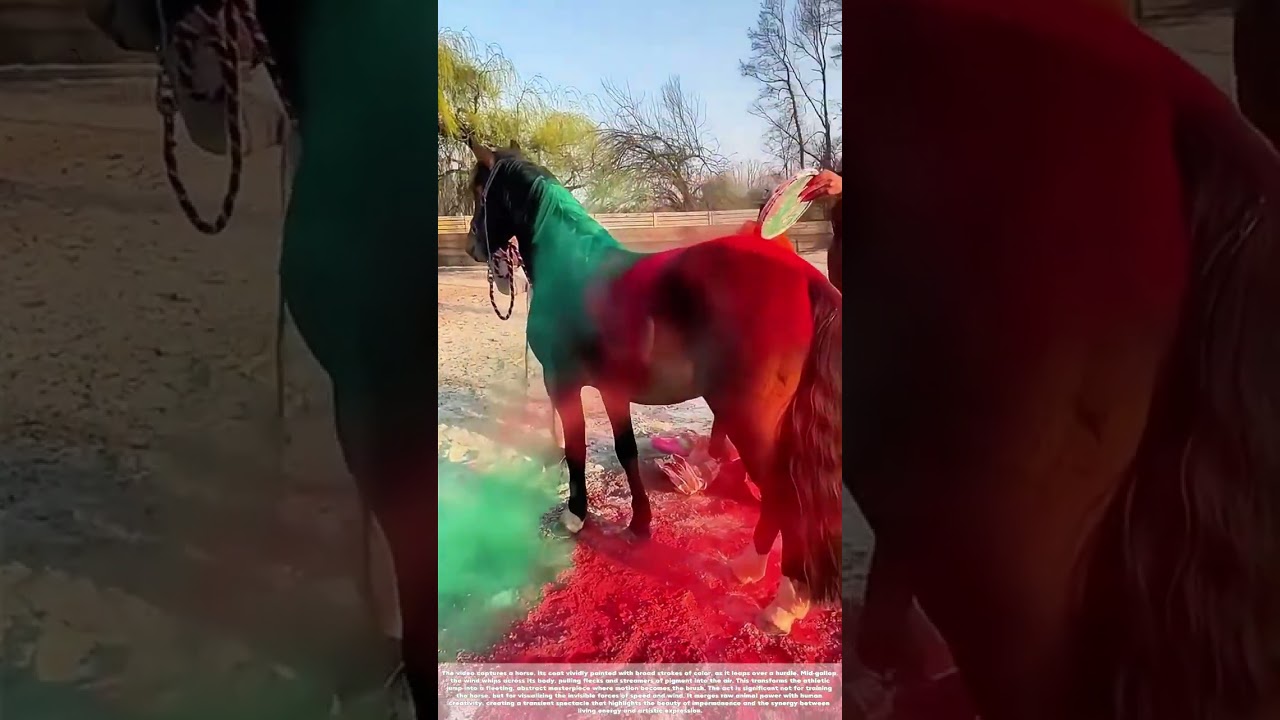 Galloping Canvases: The Art That Runs with the Wind