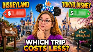 How Much Does a Tokyo Disney Trip ACTUALLY Cost vs Disneyland?