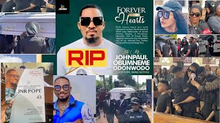 💔💔Video Compilations of Junior Pope's Heartfelt Funeral: A Touching Goodbye 💔💔