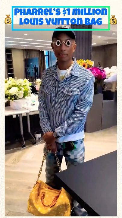 Pharrell Spotted With $1 Million (₹8 Cr) Louis Vuitton Handbag