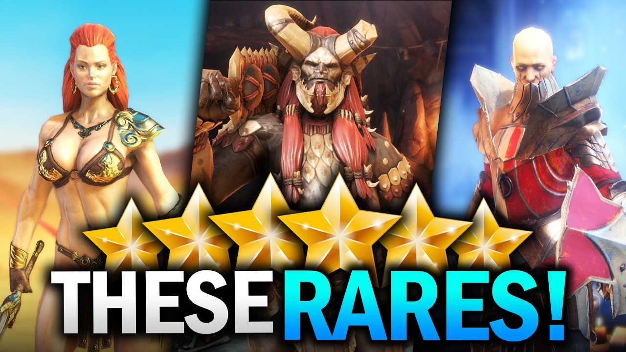 #1 BEST RARE CHAMPION in Each Faction - BUILD in 2025! - Raid Shadow Legends