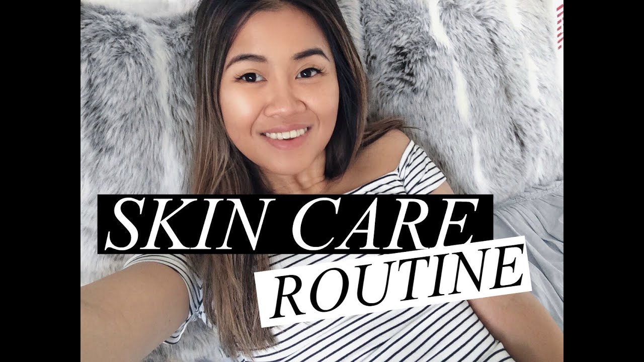 My Skincare Routine Sensitivedry Skin Type Rachspeed Youtube