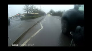 DT16TVC Nissan Navara driver cyclist close pass, Essex Police result; Course or Conditional Offer