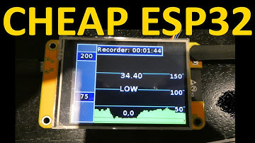 ESP32 2432-S028 Dev Board with LCD, Touch, SD, Audio and more. Working Code! CHEAP