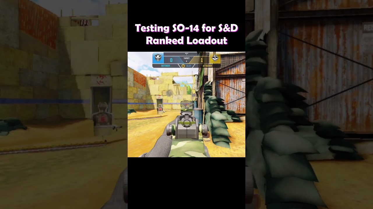 Testing SO-14 for S&D Ranked... Thoughts? 