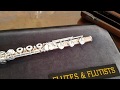 A little mozart on a 14k handmade lehner flute  flutes  flutists