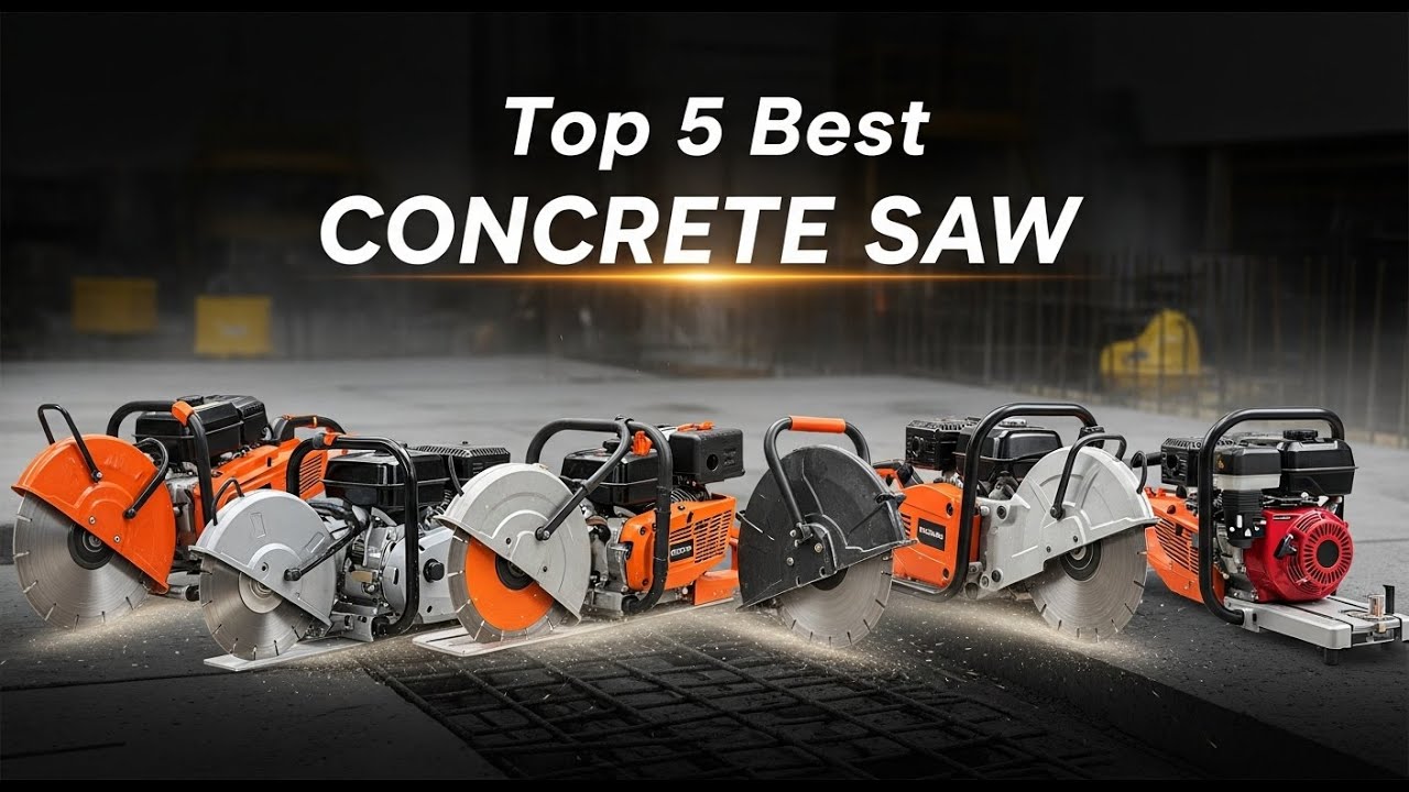 ✅Top 5 Best Concrete Saw 2025 - Best Budget Concrete Saw Buying Guide