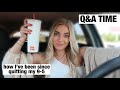 Q&amp;A after quitting my 9-5 job//how Im doing! Am I an ~Influencer~ or Just Unemployed? | Morgan Green