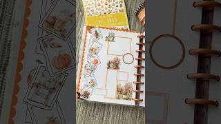 Fall Dutch door planner pages #planwithme #happyplanner #dutchdoor