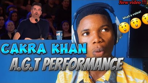 SIMON EMBARRASSES HIM!I CAKRA KHAN PERFORMS ON AMERICAN