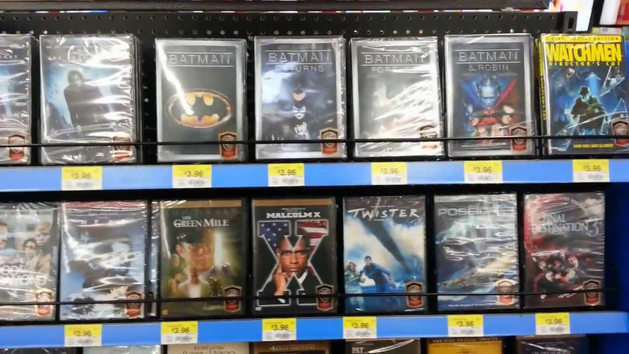 Walmart 5 Blu Rays And 3 96 Dvds Youtube