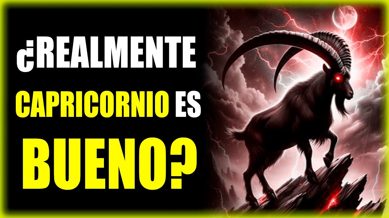♑10 RAZONES por las que CAPRICORNIO es muy PELIGROSO 🤫