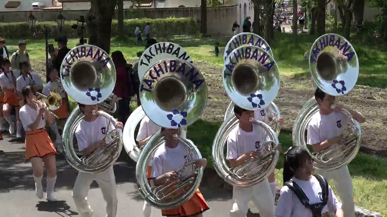 Blume Hill 2026 / Parade / Kyoto Tachibana SHS Band - YouTube