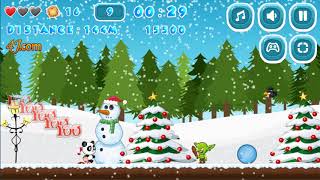 How to play Christmas Panda Run game | Free online games | MantiGames.com