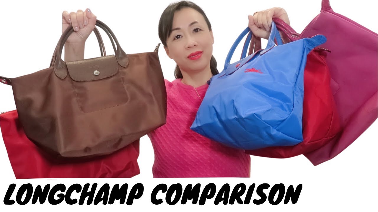 LONGCHAMP LE PLIAGE REVIEW//Size comparison/ How to wash it? 