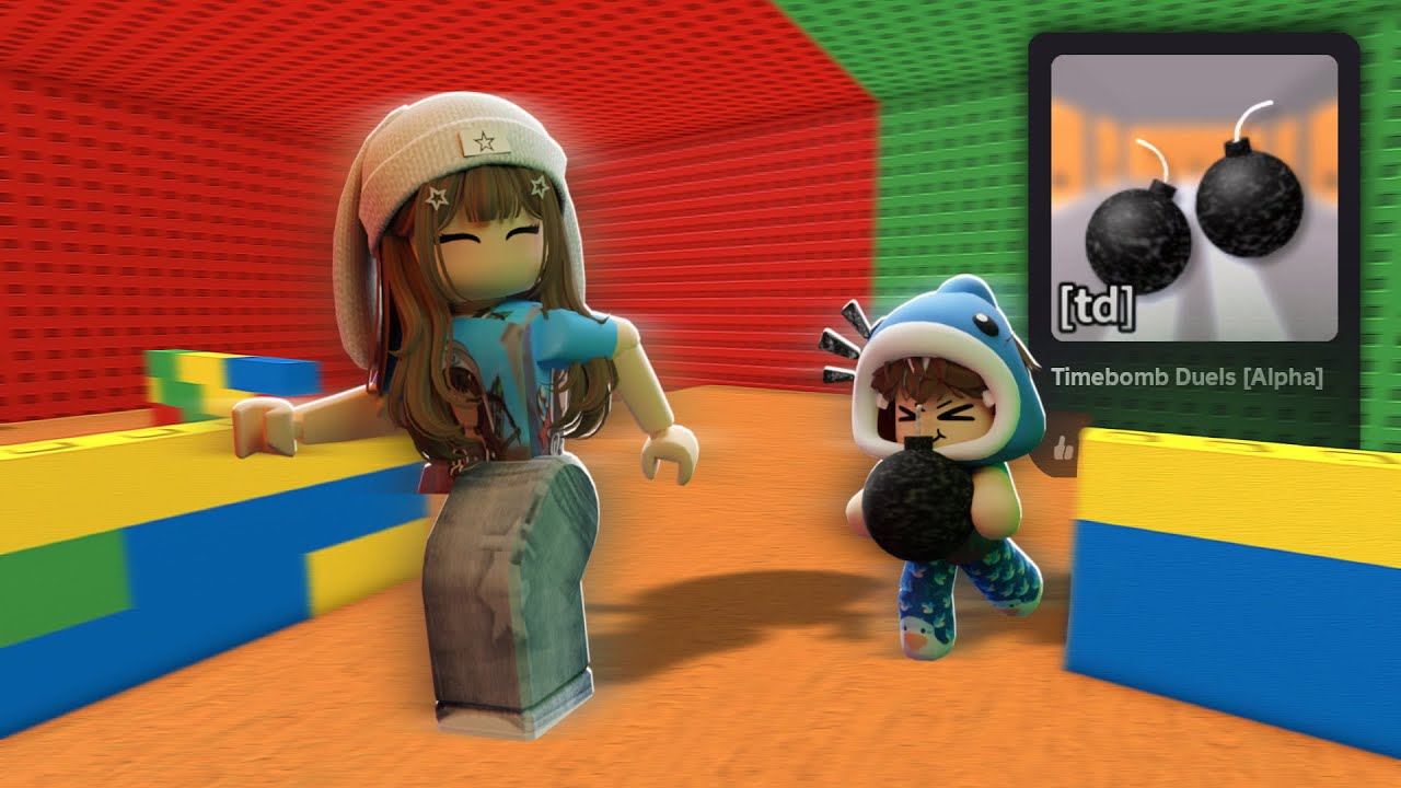  لعبت Timebomb مع علوشي 🤗💗 #roblox 