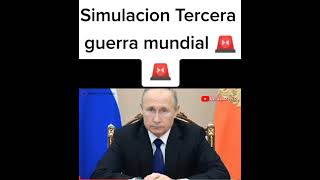 Simulación Tercera Guerra Mundial Rusia y Ucrania