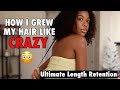 BEST Natural Hair GROWTH TIPS 2020/2021 | How I Grew Long Waistlength Natural Hair Part 2