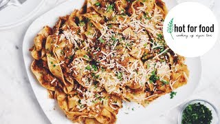 VEGAN BOLOGNESE | hot for food