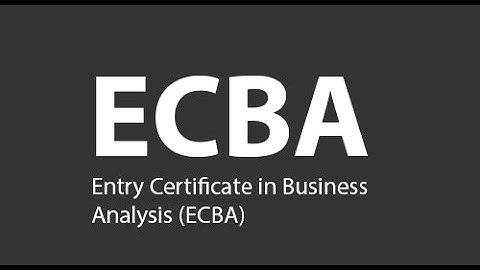 Exploring the core competencies covered in the ECBA Exam | iCert Global