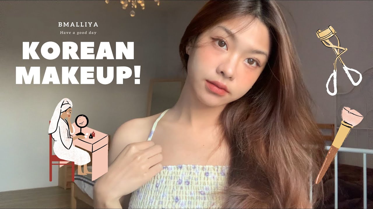 Korean Makeup แต่งหน้าสไตล์เกาหลี หวาน ละมุนน✨ | bmalliya