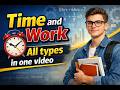 Time And Work All Types Asked in SSC | Railways | Banking or Any Other Govt. Exams