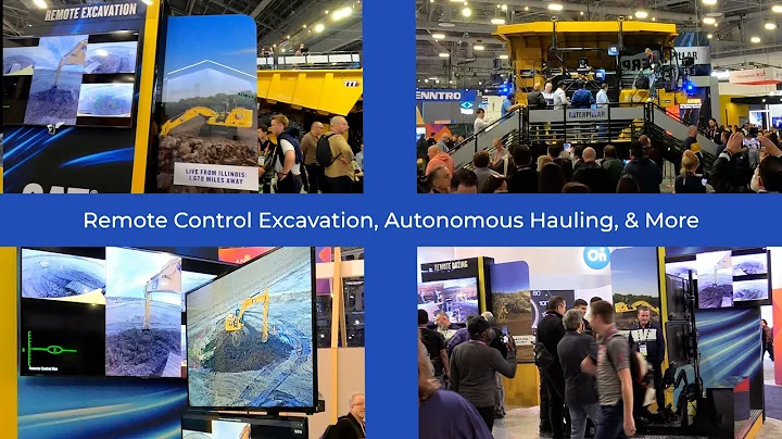 Remote Control Excavation, Autonomous Hauling & More - #CES2023