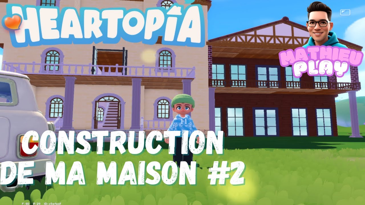 HEARTOPIA - CONSTRUCTION & DÉCO DE MA MAISON PARTIE 2 🤗🌸