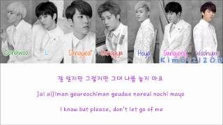 Video thumbnail of "Infinite - A Person Like Me (나란 사람) [Hangul/Romanization/English] Color & Picture Coded HD"