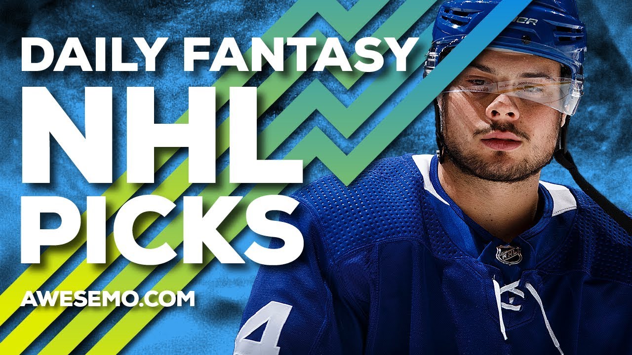NHL DFS STRATEGY - MON 10/7 - YAHOO DRAFTKINGS FANDUEL FANTASYDRAFT ...