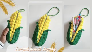 Crochet: crochet hook and corn pencil (subtitle)