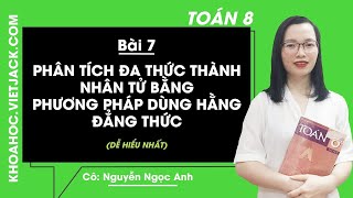 Giải VNEN toán 8 bài 7: Phân tích đa thức thành nhân tử bằng