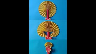 DIY Paper Magic Fan | How to make Paper Hand Fan | Magic fan Toy | InnoVatioNizer