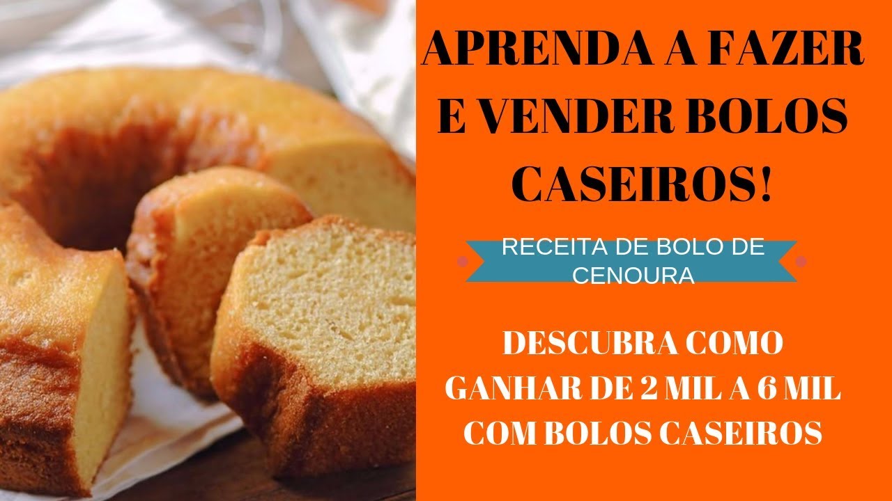→ RECEITAS DE BOLOS CASEIROS para fazer e vender  Receitas de bolo  caseiro, Bolos caseiros, Receita de bolo