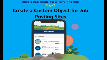Create a Custom Object for Job Posting Sites- step2||