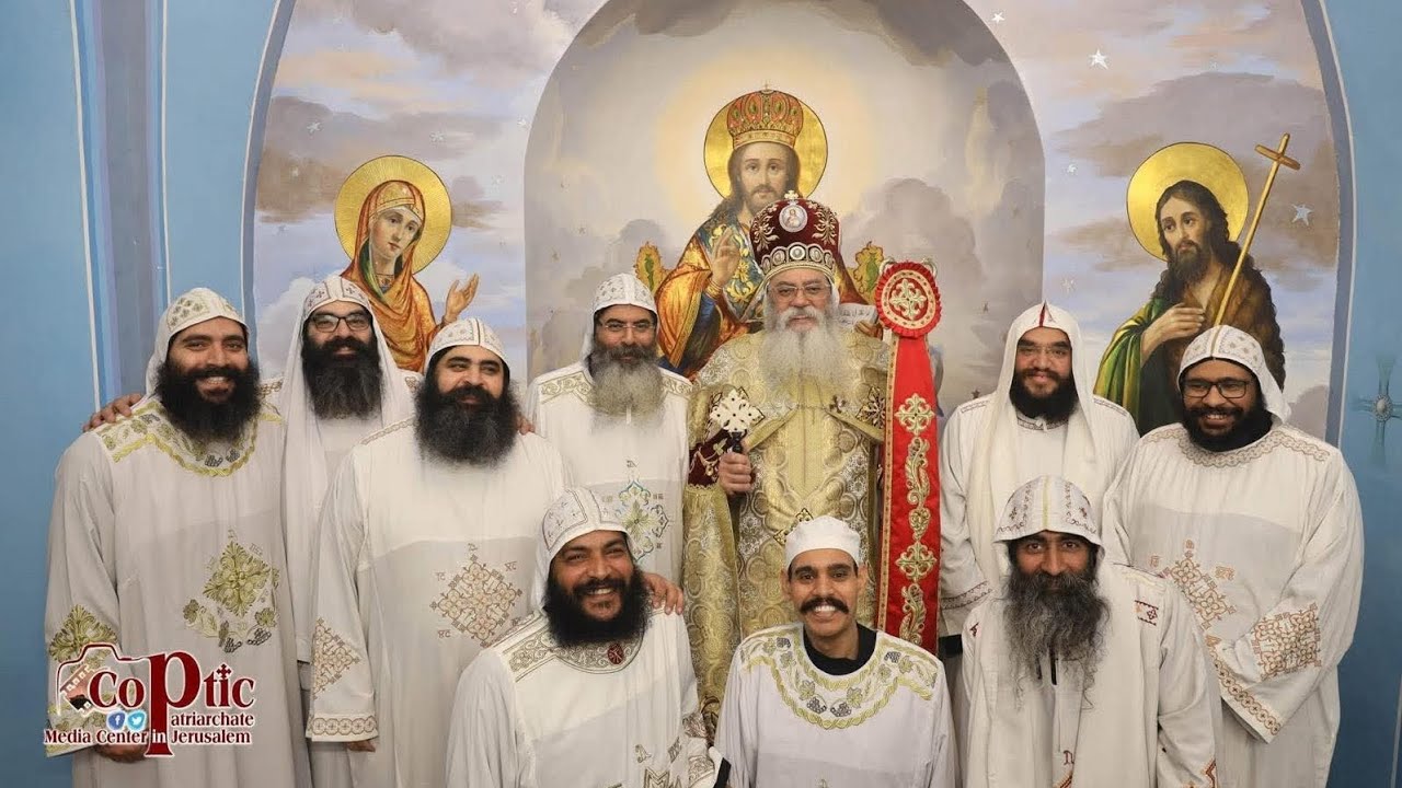 قداس عيد السيامة العاشر لنيافة الحبر الجليل الانبا انطونيوس مطران الكرسى الاورشليمى والشرق الادنى