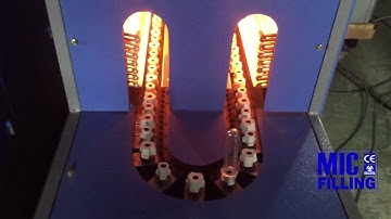 Semi auto Pet bottle making machine auxiliary machine manual video