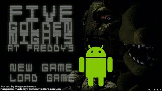 Five Golden Nights At Freddys v1.8.3 PARA ANDROID!! Download!!!