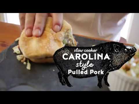 Carolina-Style Slow Cooker Pulled Pork