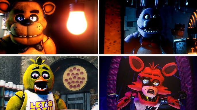 10 FIVE NIGHTS AT FREDDY'S ANIMATRONIC VOICES ANIMATED (FNAF ANIMATIONS) 