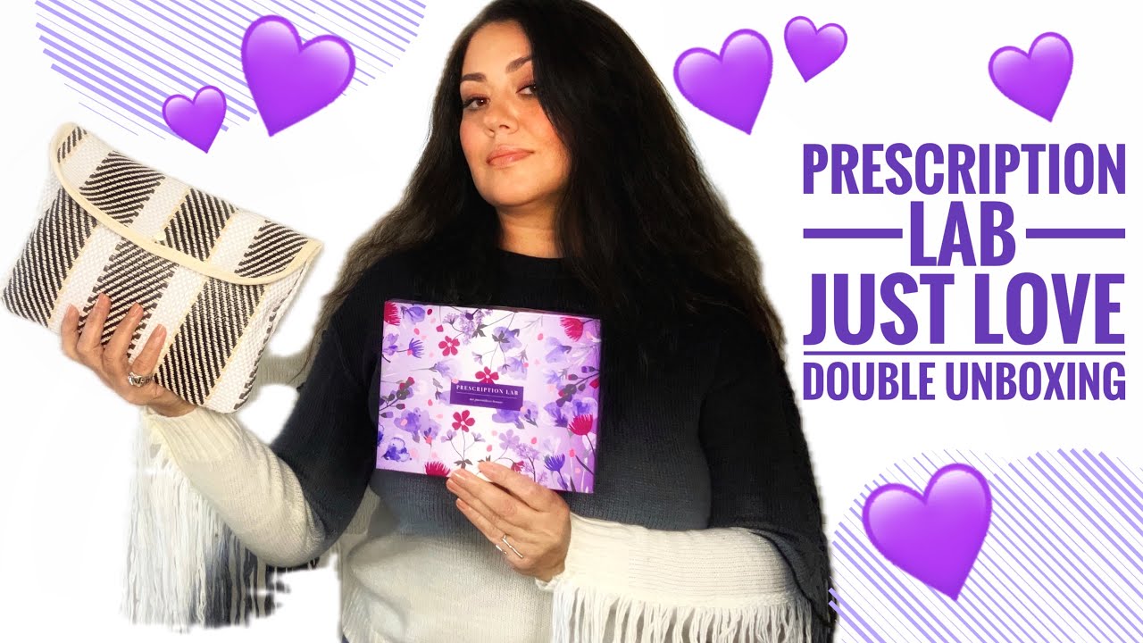Сразу 2 Бокса! PRESCRIPTION LAB JUST LOVE UNBOXING